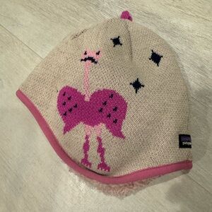 WARMEST Fleece lining Patagonia hat 6-12 mo